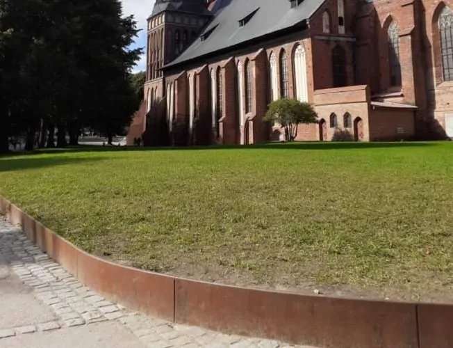 установка бордюра